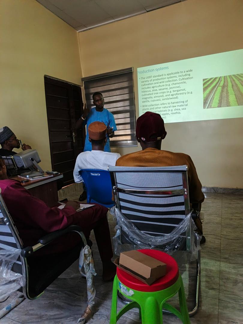 Training sessions for our extension officers